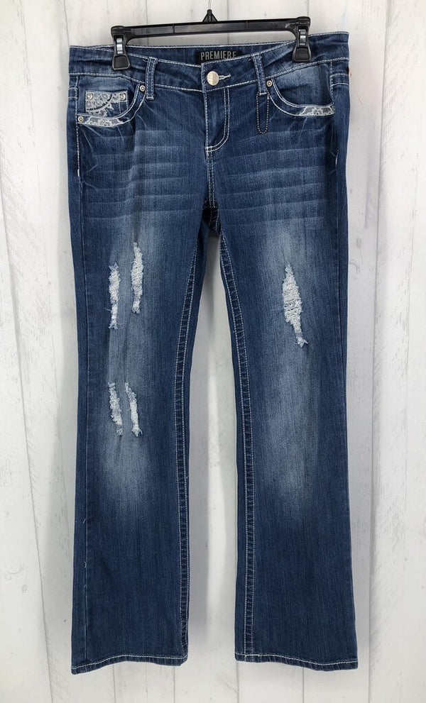 7/8r Curvy low rise jeans