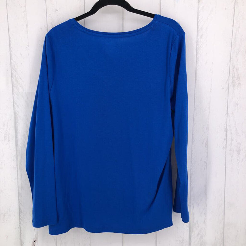 2x l/s v-neck top