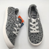 9.5 Grey cat memory foam slip on sneaker