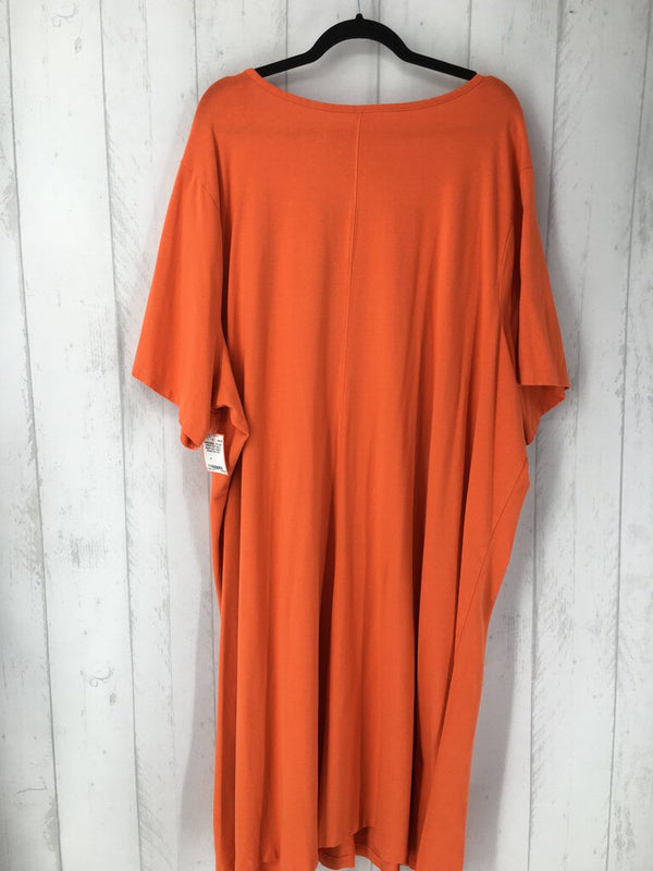 5X Hard seam s/s t-shirt dress