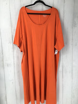 5X Hard seam s/s t-shirt dress