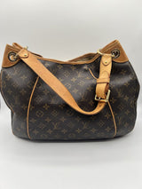 Louis Vuitton Brown Monogram Canvas Handbag