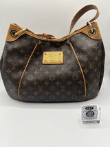 Louis Vuitton Brown Monogram Canvas Handbag