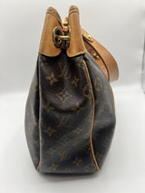 Louis Vuitton Brown Monogram Canvas Handbag