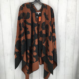 R68 O/S Animal print shawl