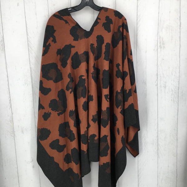 R68 O/S Animal print shawl