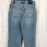 10/30 slit ankle light wash denim