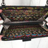 Printed crossbody bag