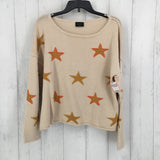 S Star print sweater