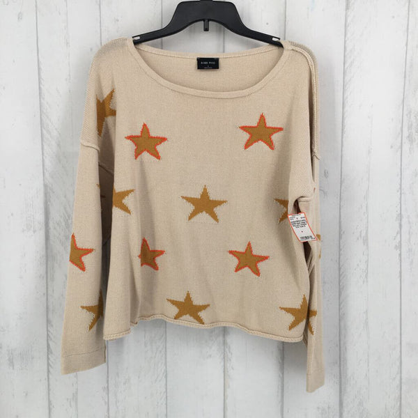 S Star print sweater