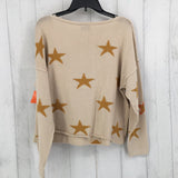 S Star print sweater