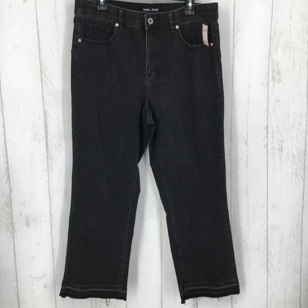 14 Raw hem jeans