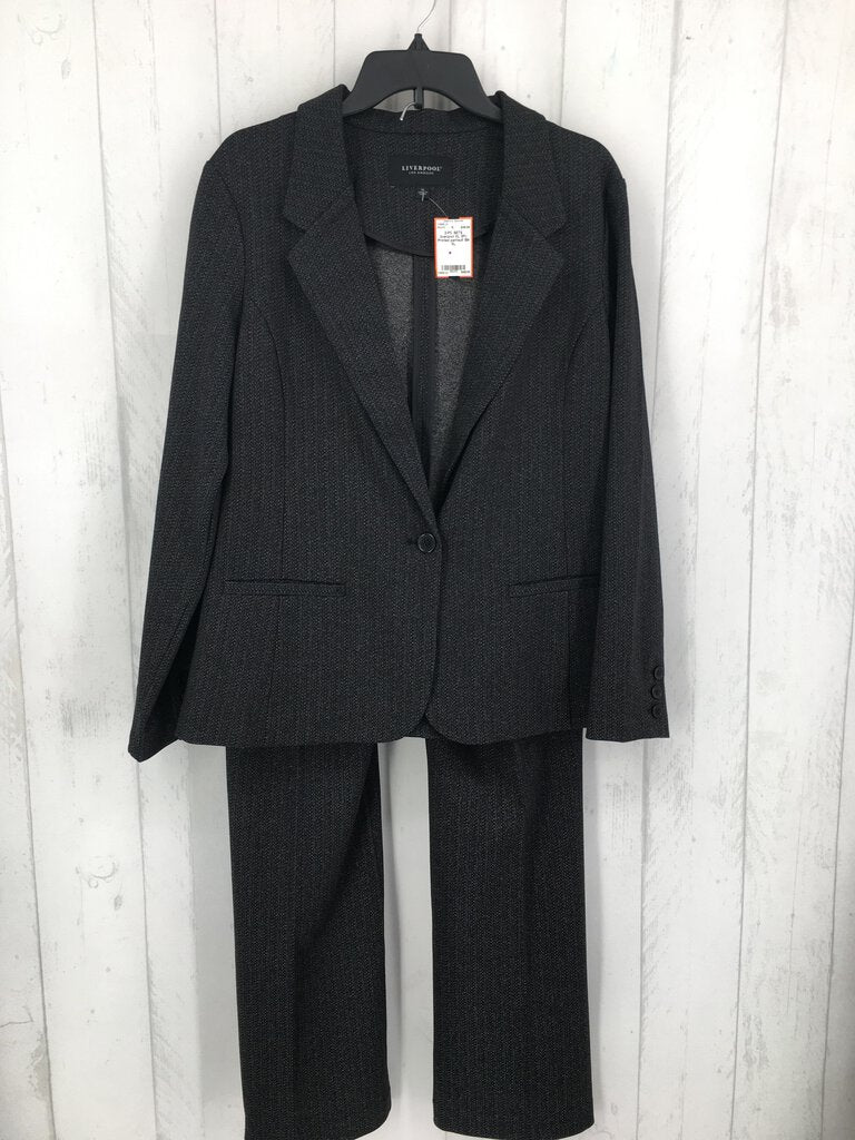 XL 2Pc Printed pantsuit