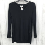 L V-neck l/s tunic