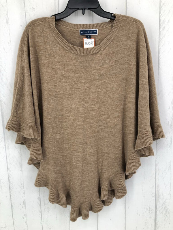 R49 L/XL Ruffled poncho