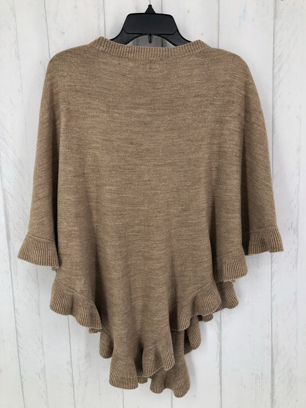 R49 L/XL Ruffled poncho