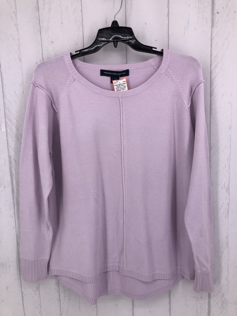 L Hard seam crewneck sweater