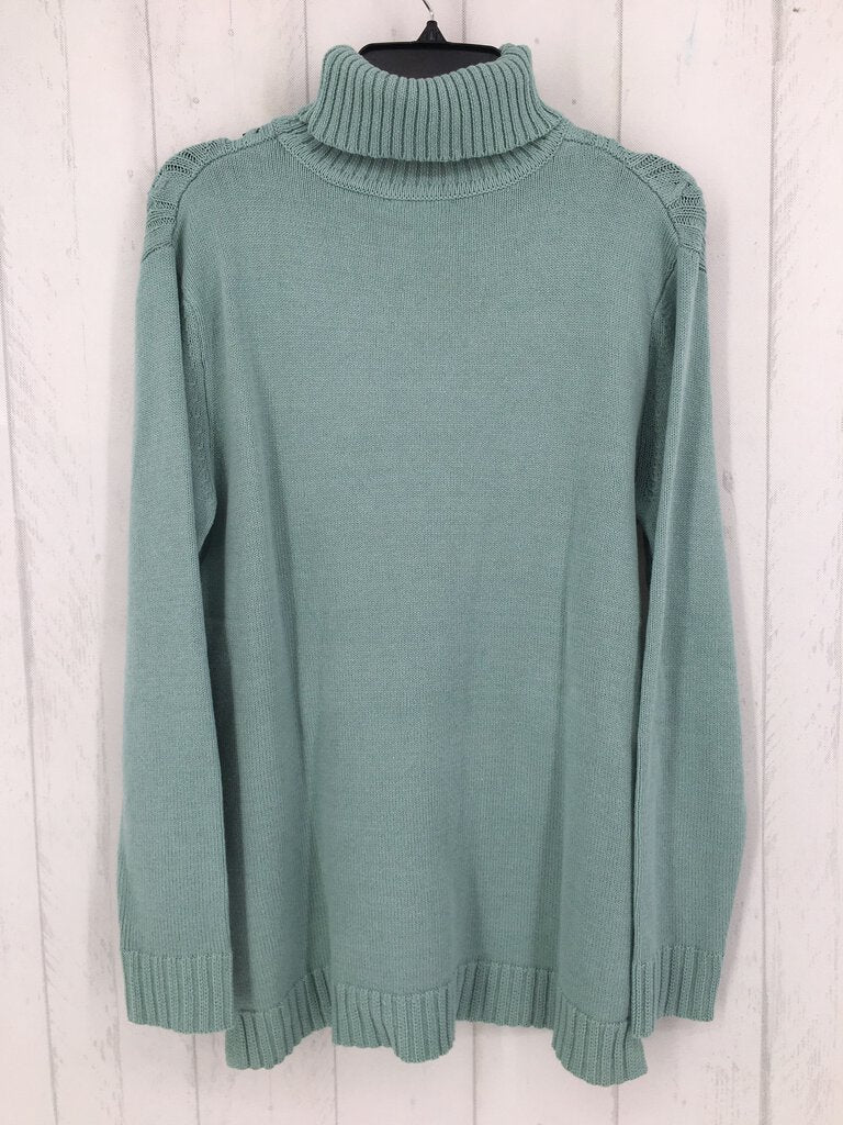 XS Notched t-neck sweater