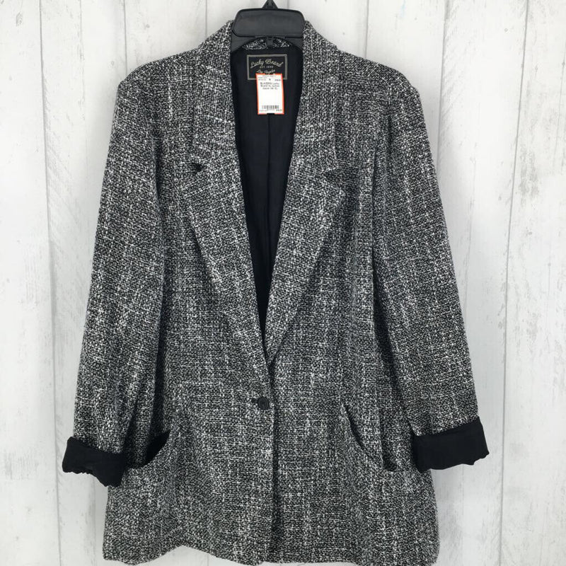 XL button blazer