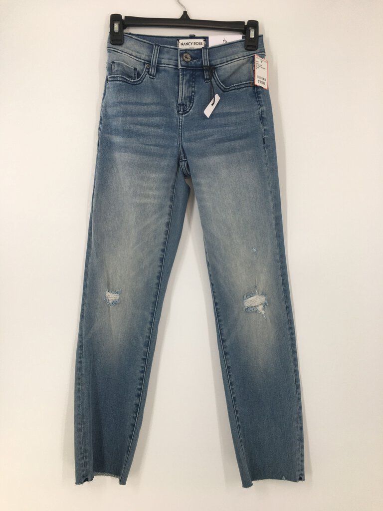 24 ankle straight mid-rise jeans