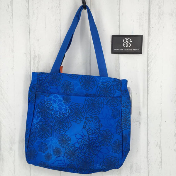 flower print tote