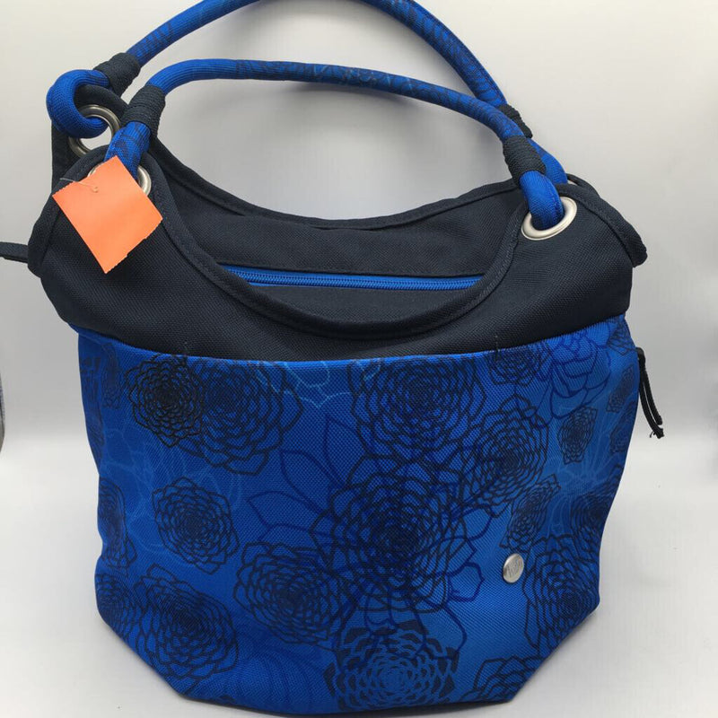 flower print hobo shoulder bag