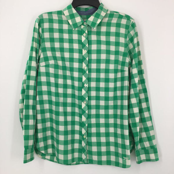 R69 Lp Plaid button down l/s top