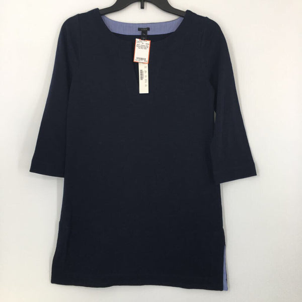 XXS Notch-neck 3/4 slv top