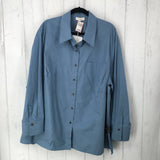 R448 3X Button down l/s shirt