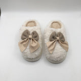 10 Fuzzy Bow slippers