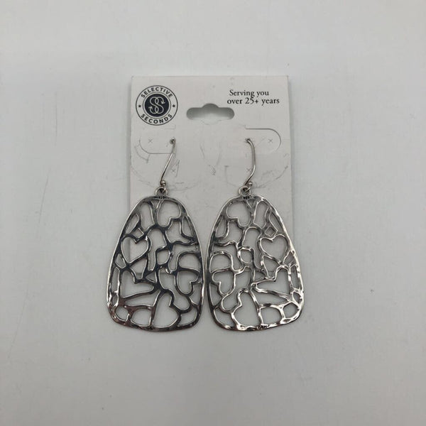 Grace&Heart silver drop earrings