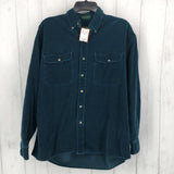 M Corduroy button down l/s shirt