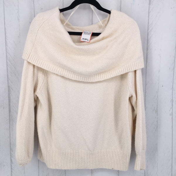 M Cowl-neck sweater