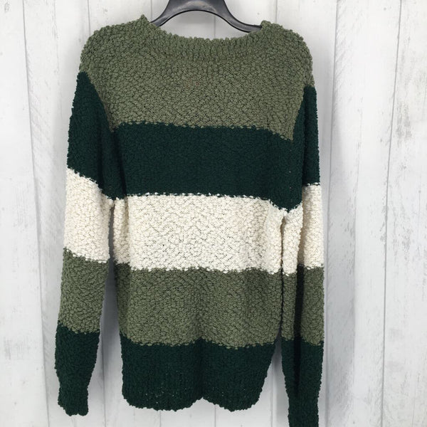 XL Boucle striped sweater