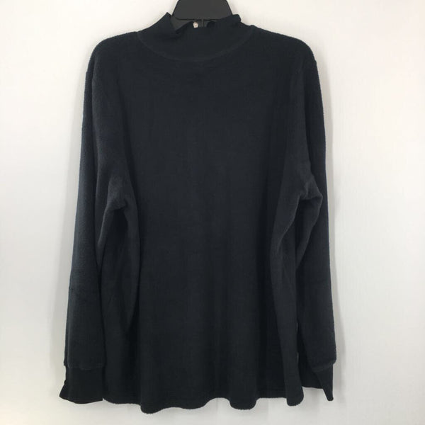 XL l/s quarter zip fleece sweatshirt