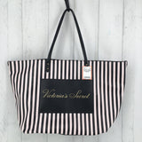 Lg striped tote bag