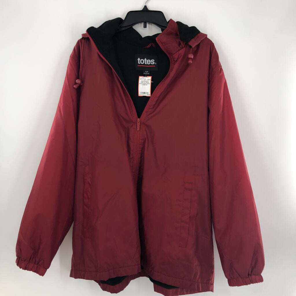 XL Fleece lined hooded jacket