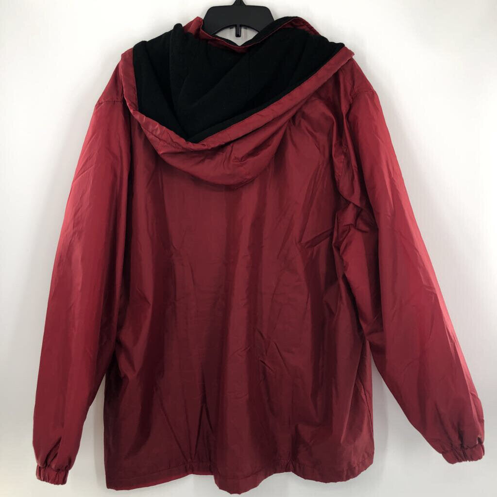 XL Fleece lined hooded jacket