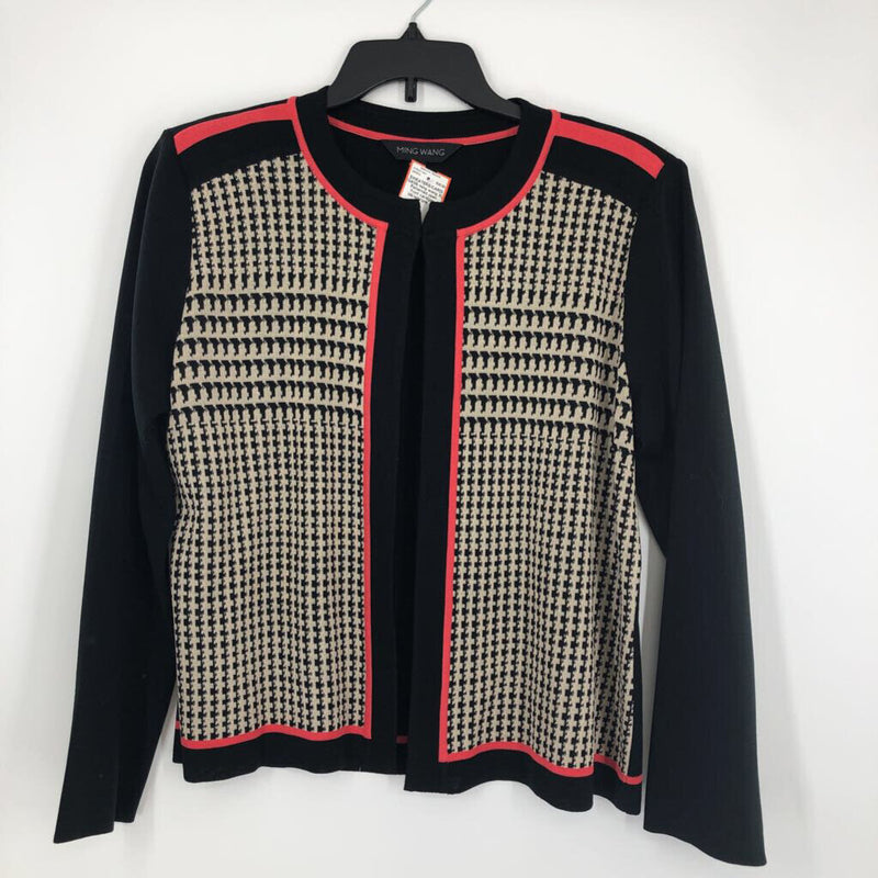 XL Patterned open front cardigan