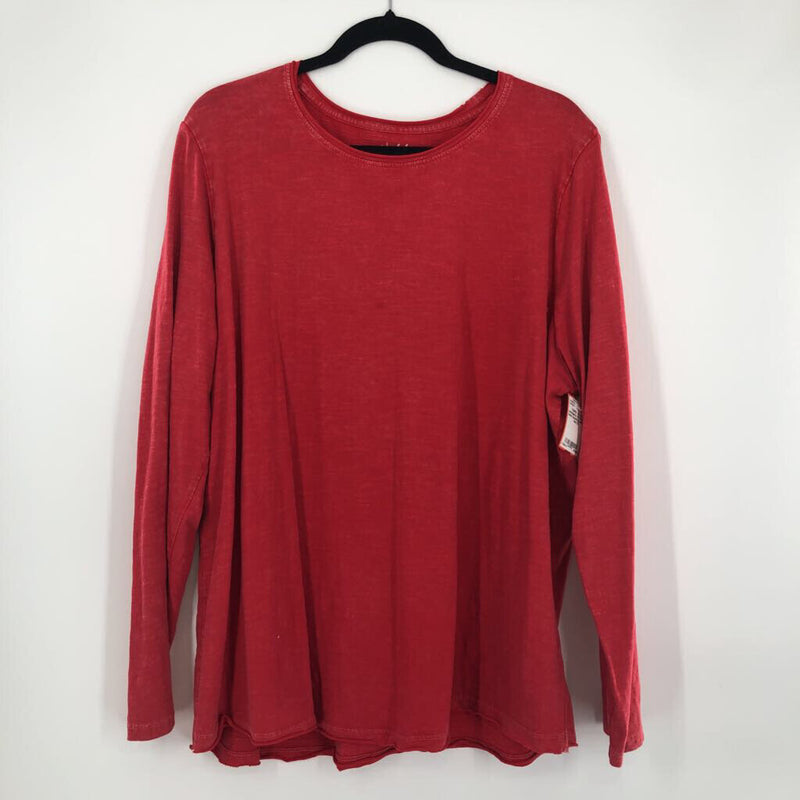 3X Round neck layering tee l/s