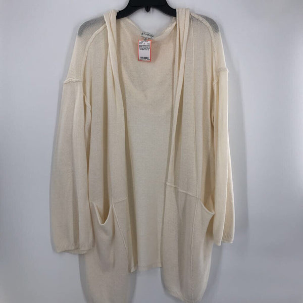 XL Hooded open front cardigan