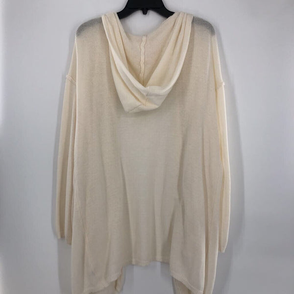 XL Hooded open front cardigan