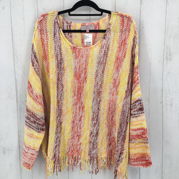 XL/1x fringe sweater