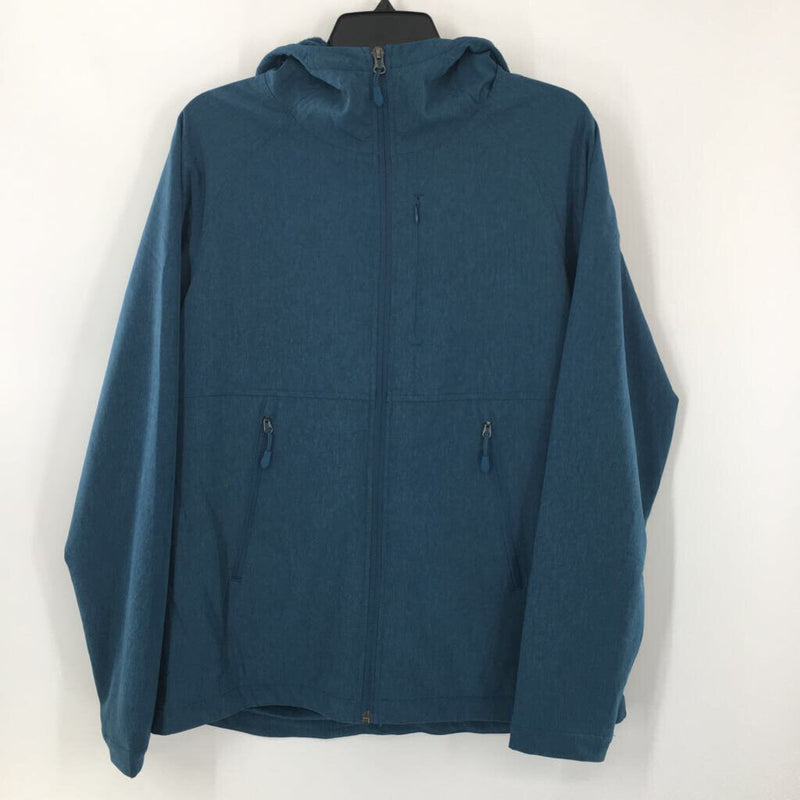 S fleece lined hooded jacket