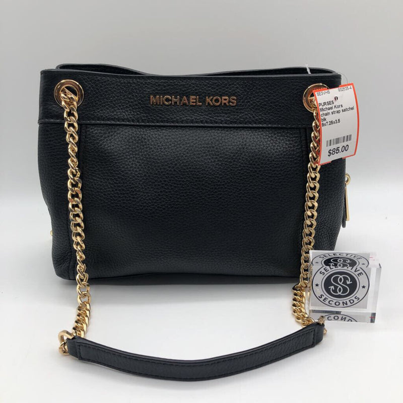 chain strap satchel