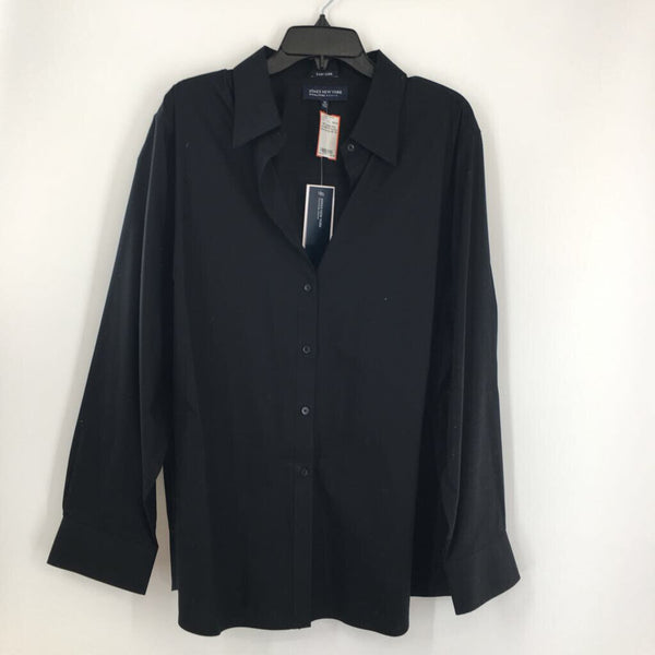 R69 3X button down l/s top