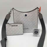 2pc monogram crossbody w/ id case