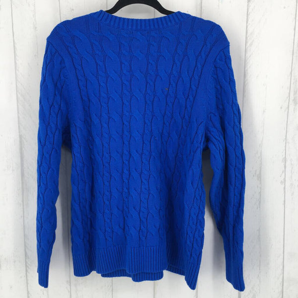 1x cable knit sweater