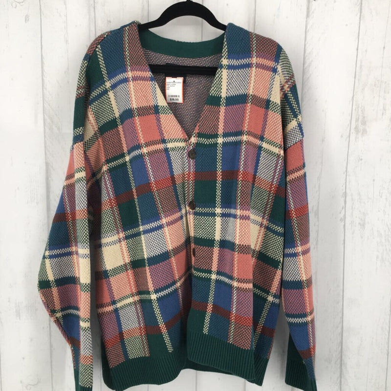 XXL button cardigan