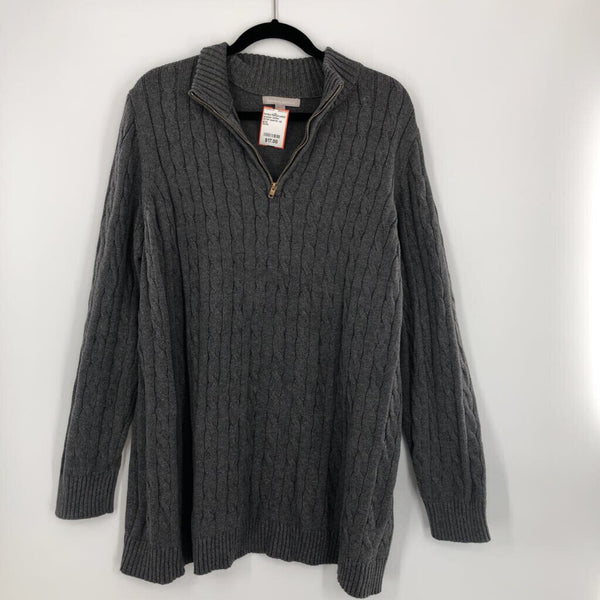 22/24 quarter zip sweater